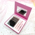 Lashes Factory Wholesale Natural Wispy Cluster Lashes Kit with Mirror